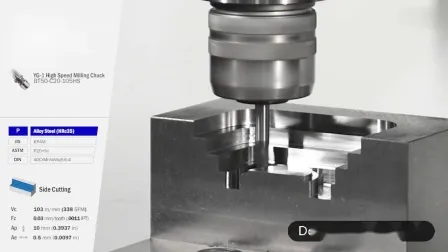 High Precision Solid Carbide End Mills for Metal Cutting Tool Applications Milling Cutter